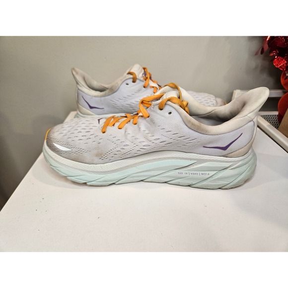 Hoka Clifton 8 Running Shoes Lightweight Cushioned Comfort Size 9B - Picture 4 of 7